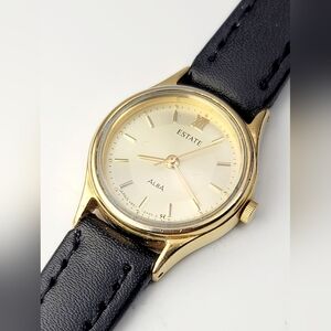 Vintage Seiko ALBA Estate Ladies Quartz Watch V801-0240 | Gold Tone | Japan |